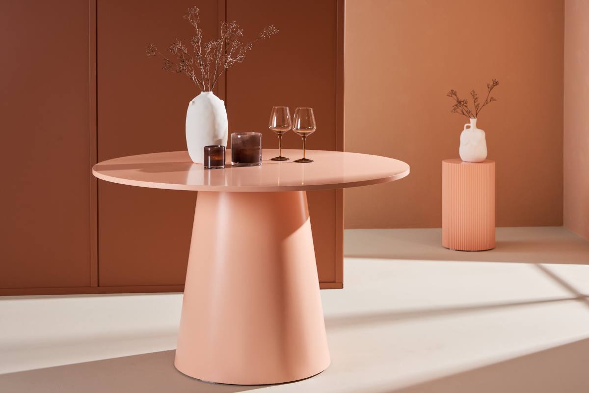 VENTURE DESIGN Lanzo spisebord, rund, produktbillede 16 af 16, Spiseborde hos HomeNordic