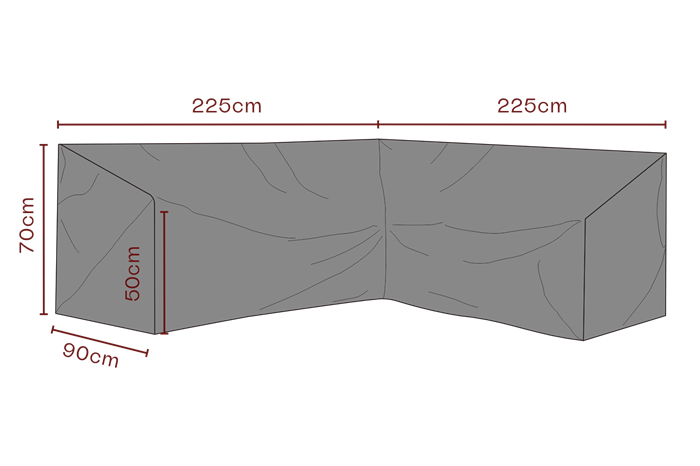 Cover hjørnesofa 225x225 cm, Sofaer hos HomeNordic