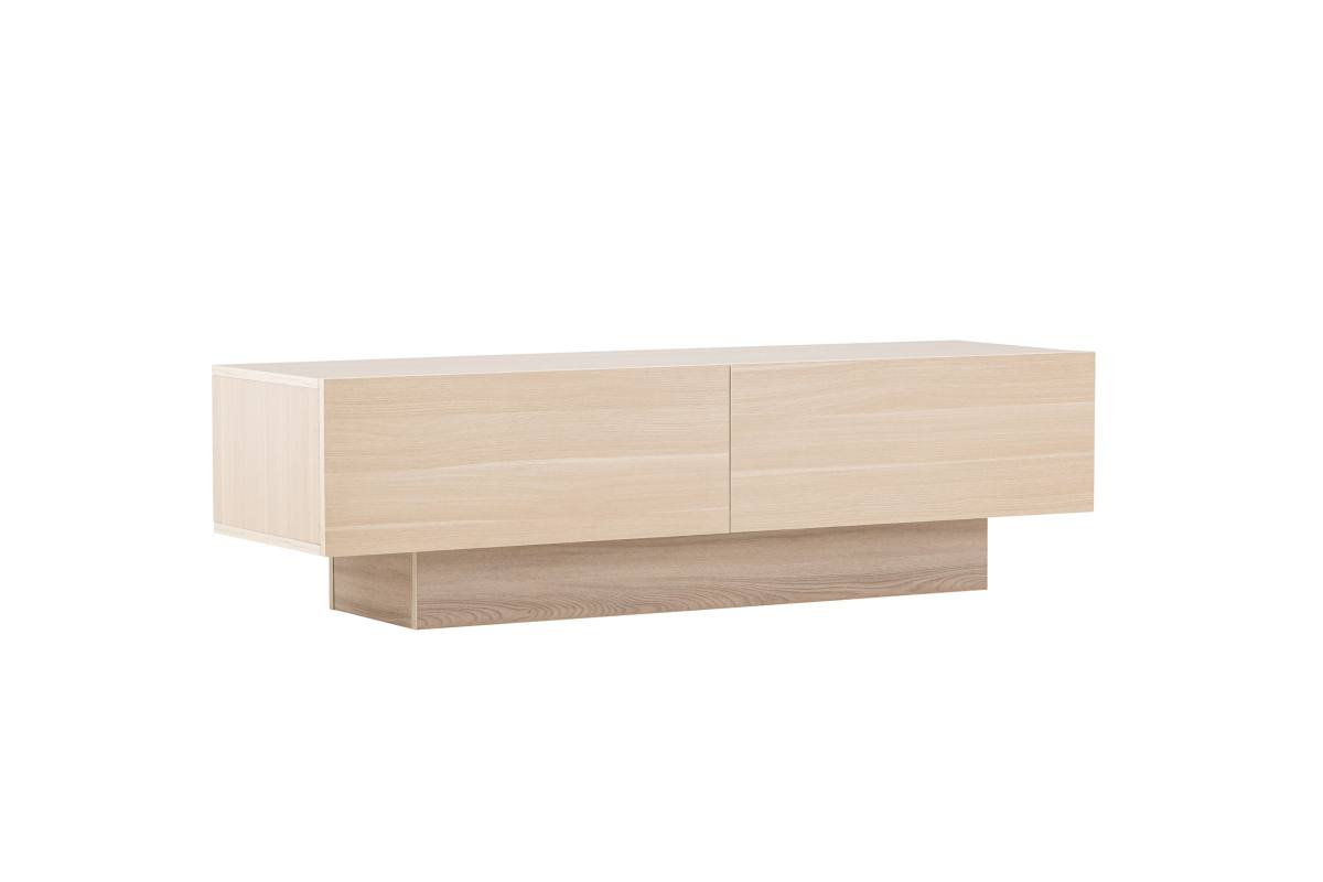 VENTURE DESIGN Cuenca TV-bænk, m. 2 låger og hylde, TV-borde hos HomeNordic