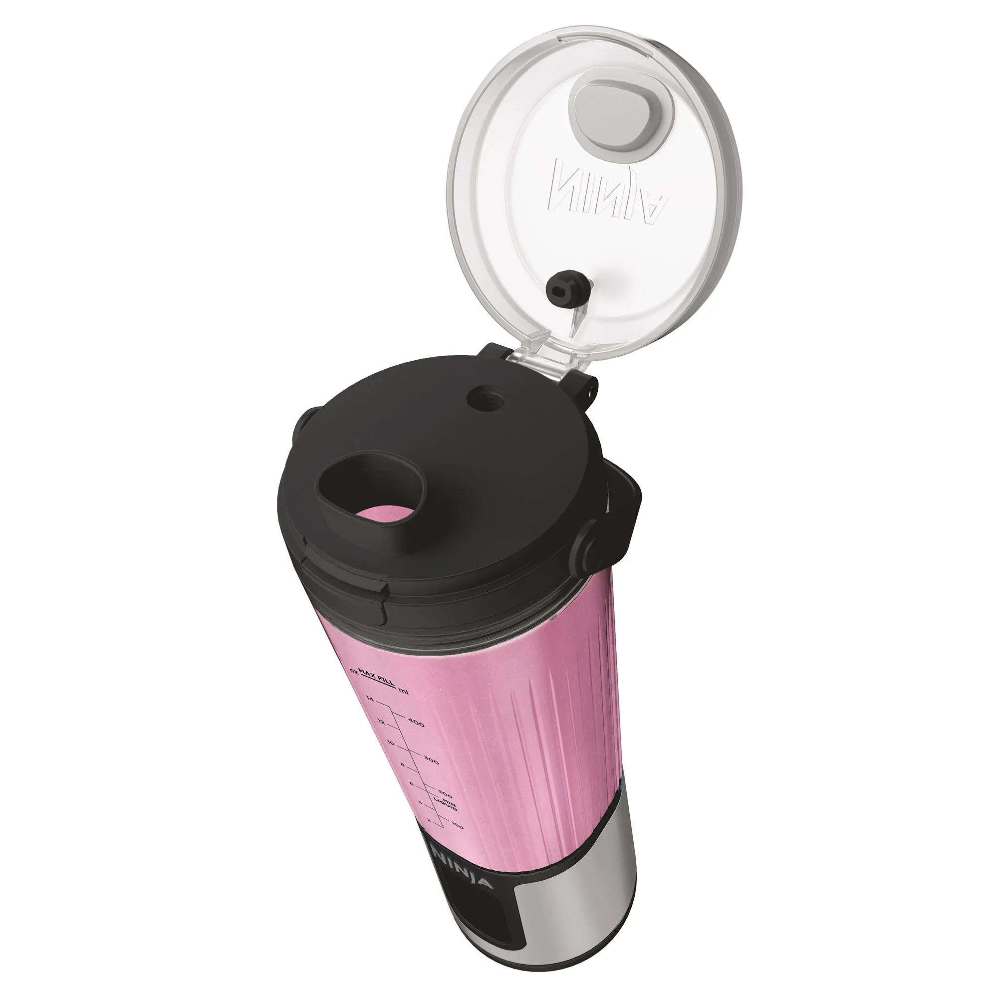 Ninja Blast Trådløs bærbar blender, sort, produktbillede 4 af 7, Blendere hos HomeNordic