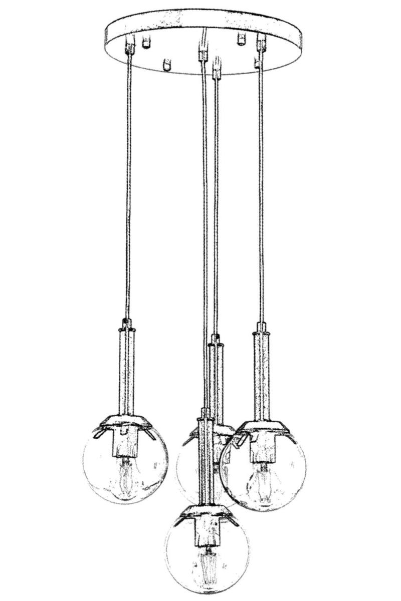 LUMI loftlampe, produktbillede 3 af 4, Loftlamper hos HomeNordic
