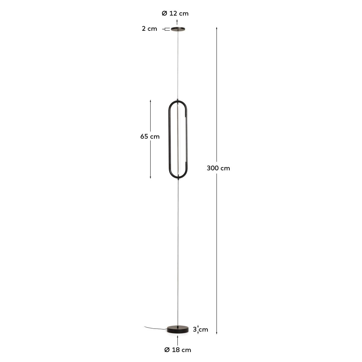KAVE HOME Bow loftlampe, produktbillede 2 af 8, Loftlamper hos HomeNordic