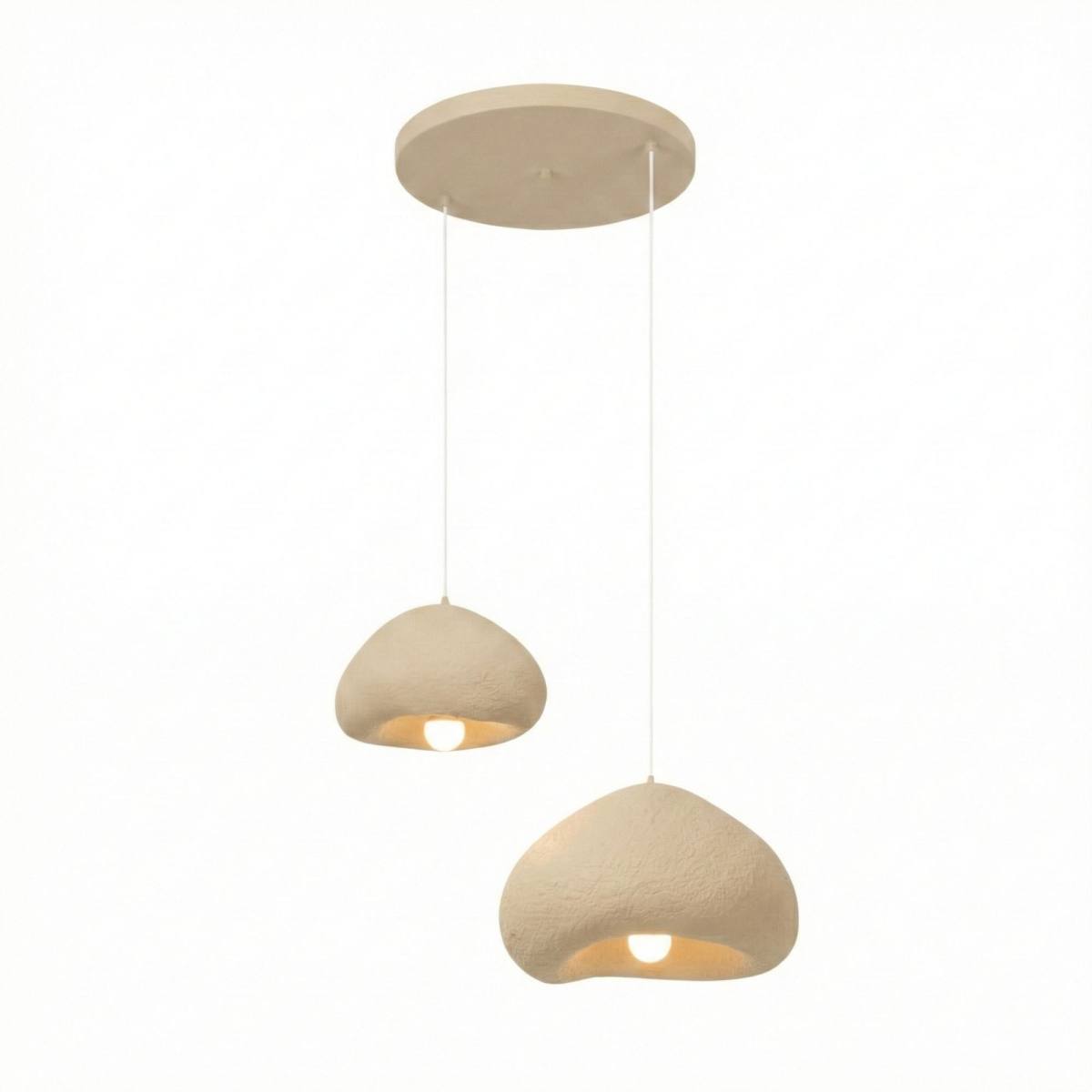 NORDVÄRK Lora-30-40-2-T-Nua-1001 loftlampe, m. justerbar højde, Loftlamper hos HomeNordic