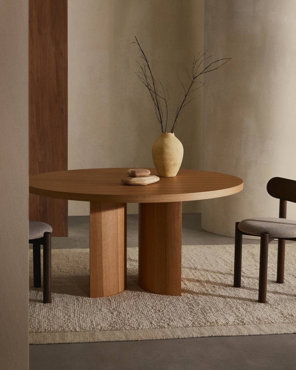 KAVE HOME Nealy spisebord, rund, produktbillede 6 af 6, Spiseborde hos HomeNordic