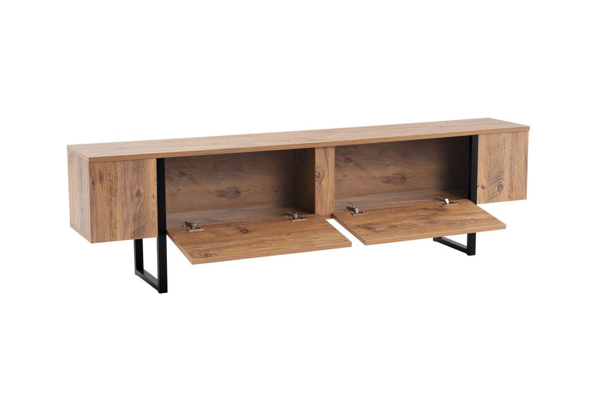 NORDVÄRK Serenity TV-bord, m. 2 låger, produktbillede 8 af 11, TV-borde hos HomeNordic