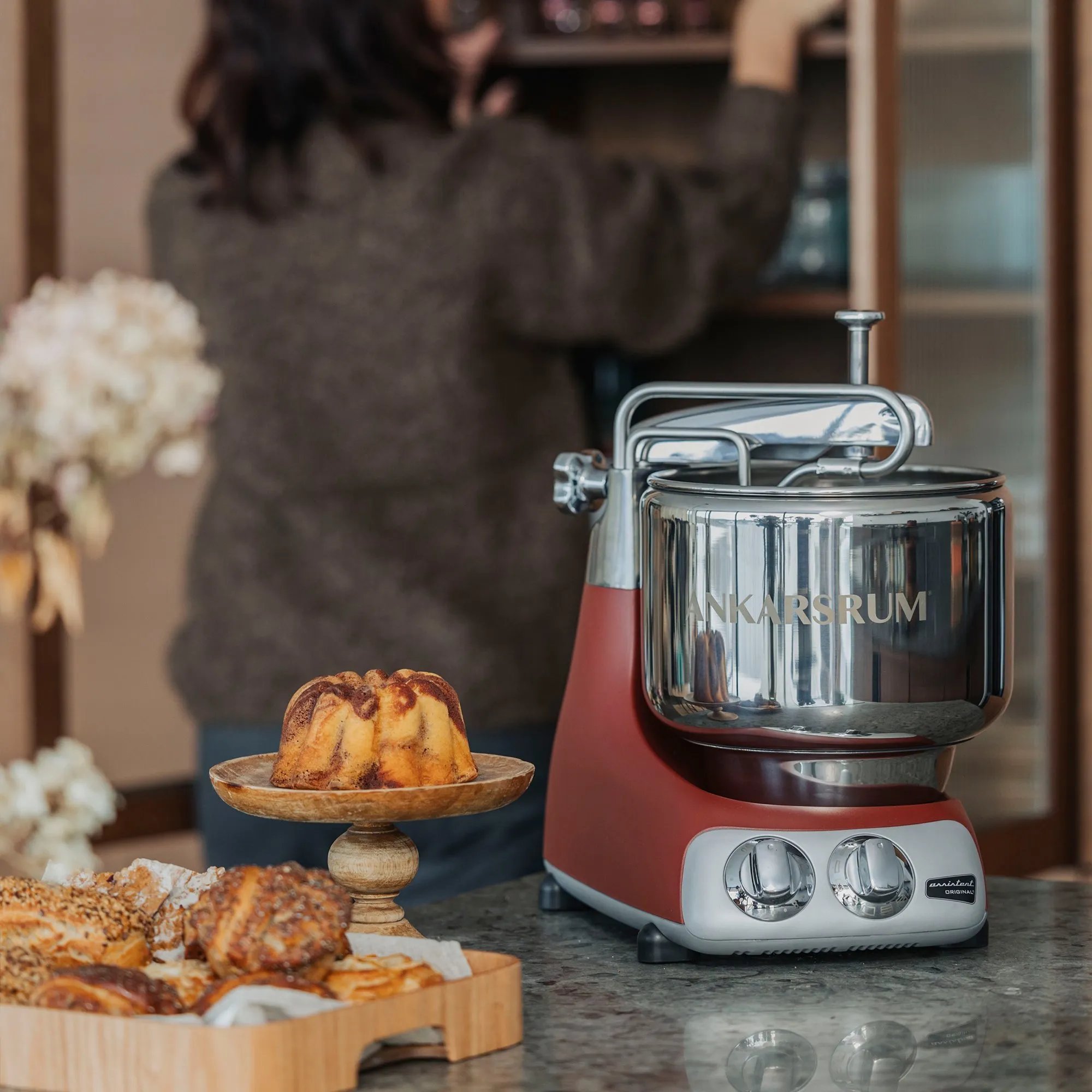 AKM6230 Assistent Original røremaskine, rustic maroon, produktbillede 16 af 17, Røremaskiner hos HomeNordic