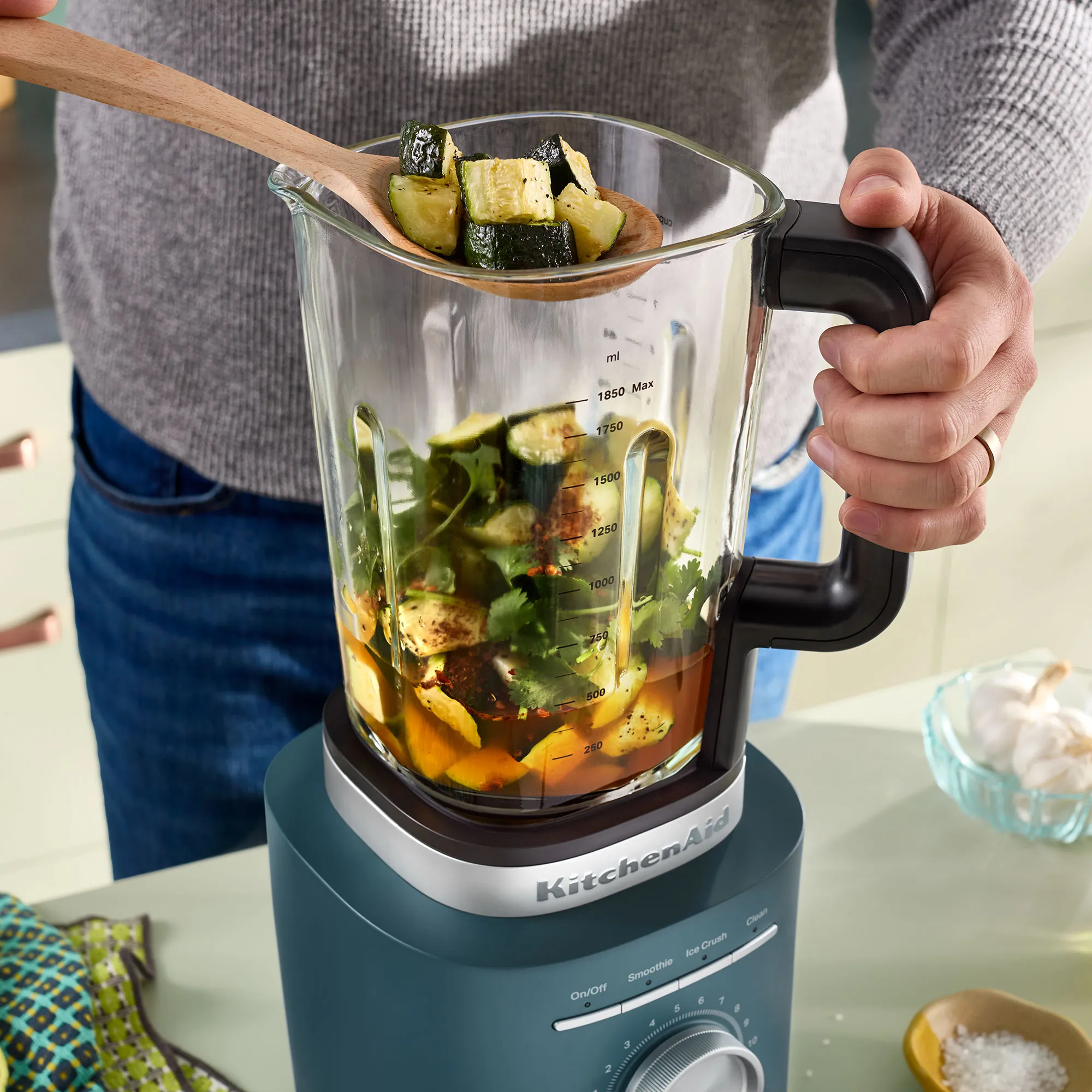 Pure Power blender 1,85 liter, agave, produktbillede 4 af 8, Blendere hos HomeNordic