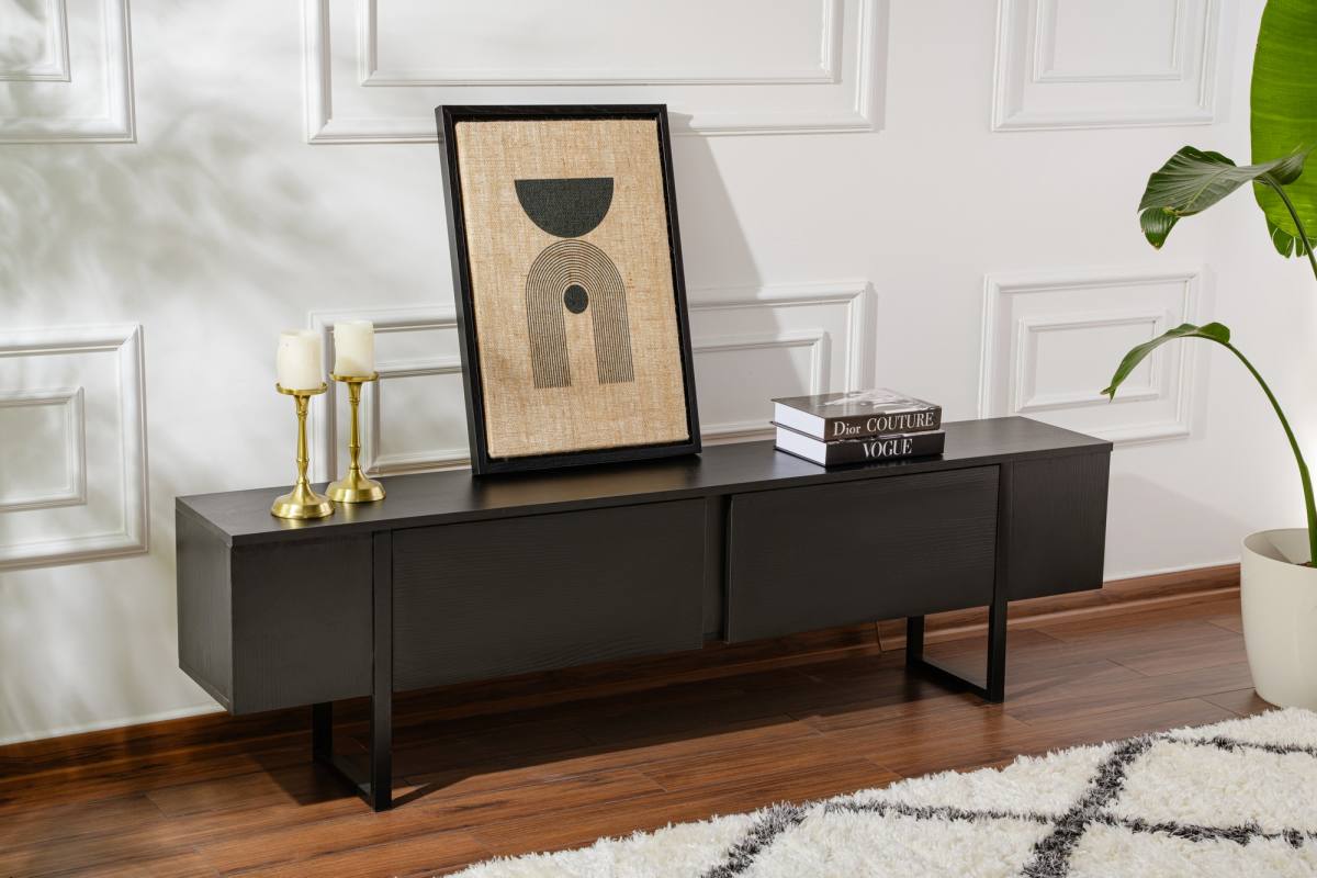 NORDVÄRK Serenity TV-bord, m. 2 låger, produktbillede 5 af 11, TV-borde hos HomeNordic