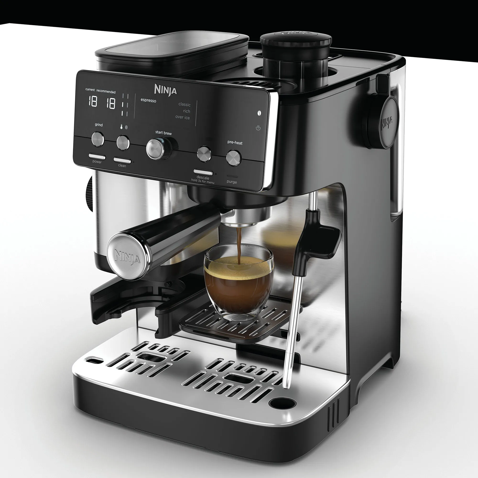 Ninja Luxe Café Mini 2-i-1 kaffemaskine, produktbillede 3 af 5, Kaffemaskiner hos HomeNordic