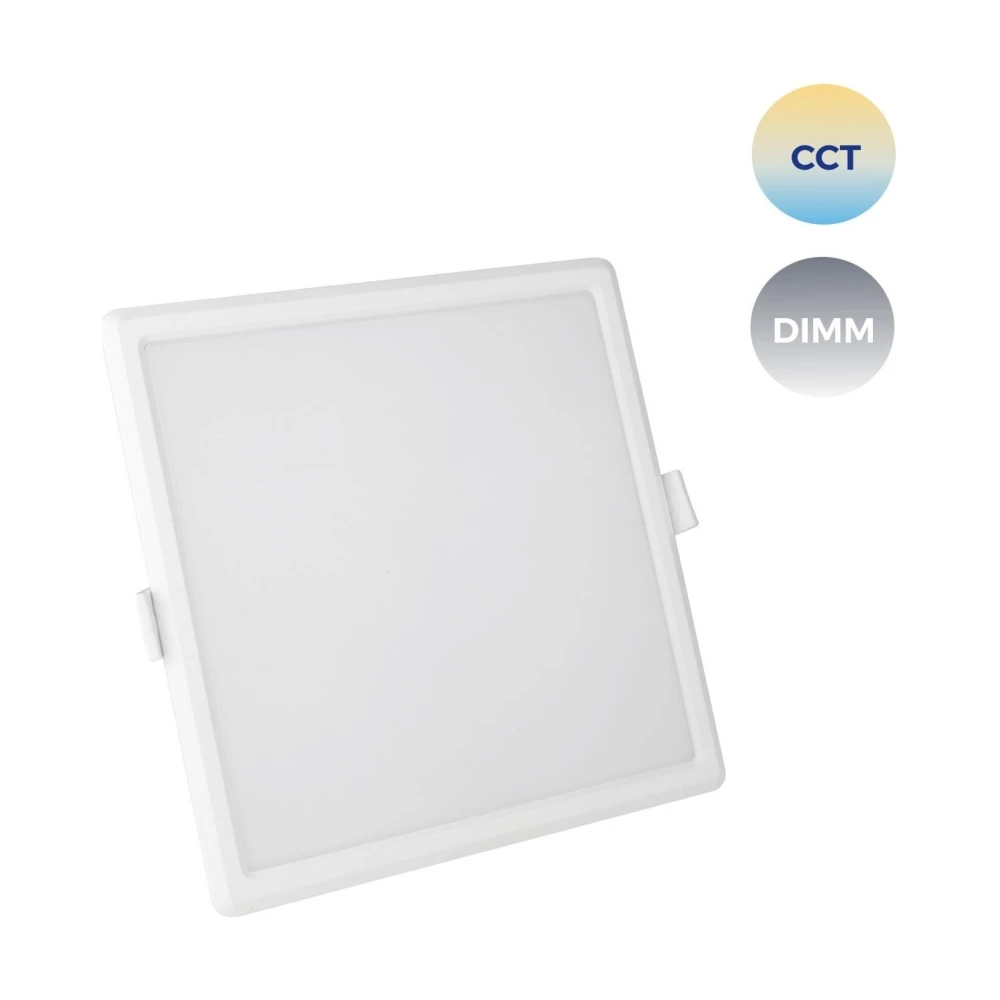 12W Algine Smart CCT indbygningspanel, Spectrum LED hos HomeNordic