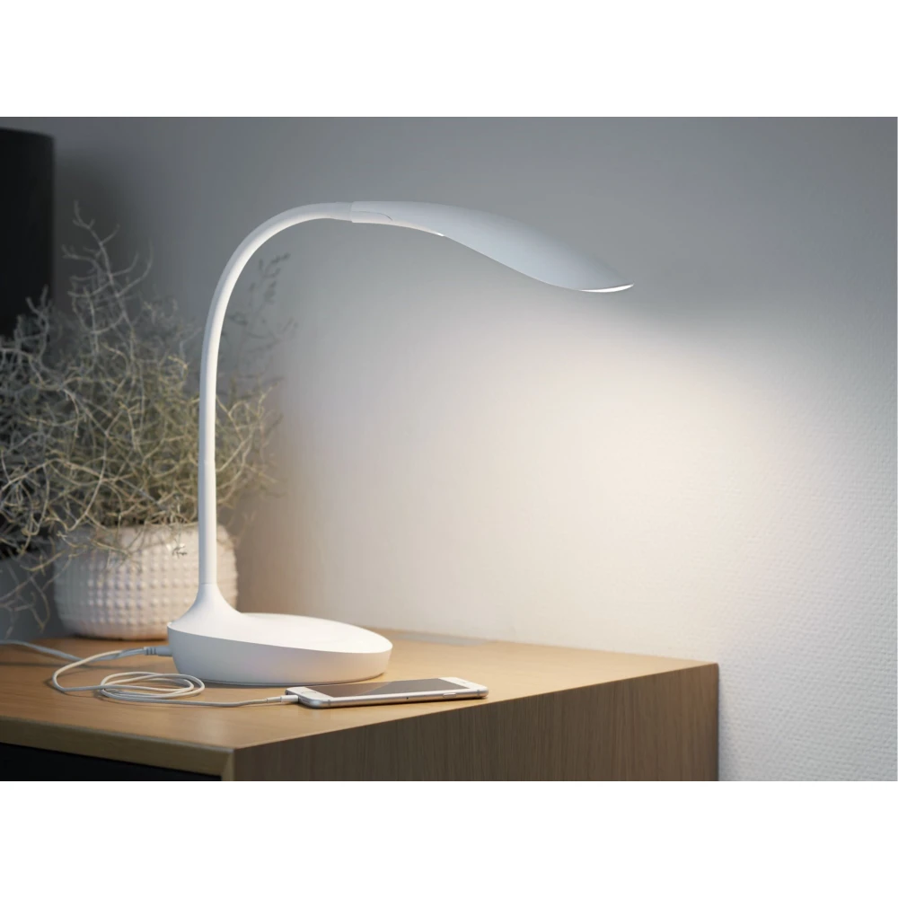 Samba LED Bordlampe m/Touch Dim & USB i, Bordlamper hos HomeNordic