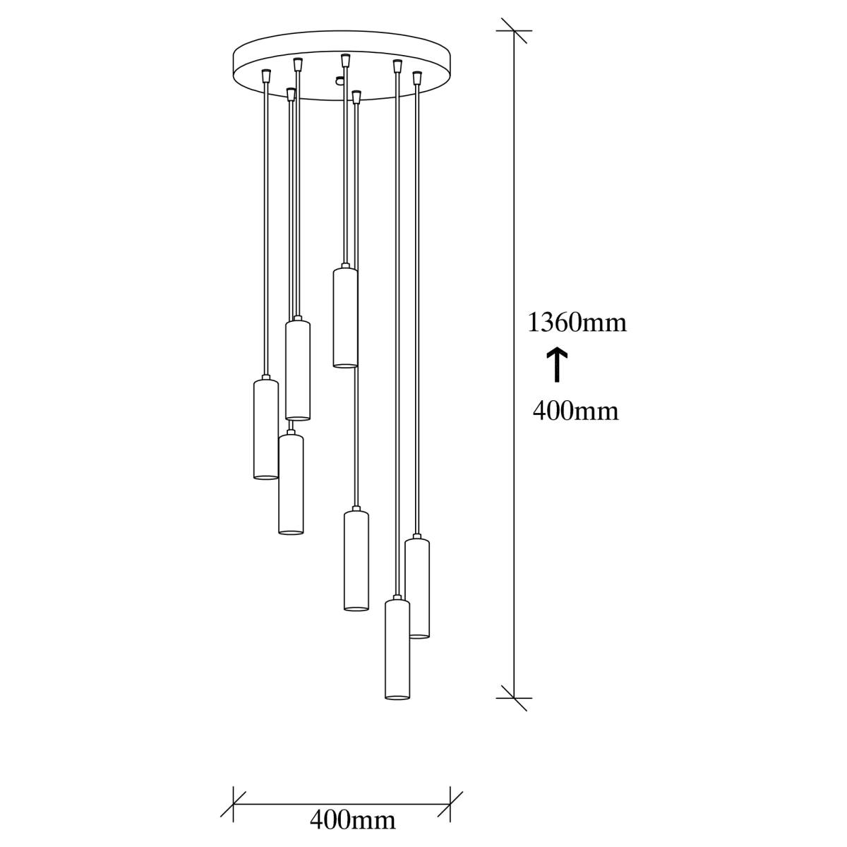 LUMI Terni loftlampe, produktbillede 2 af 8, Loftlamper hos HomeNordic