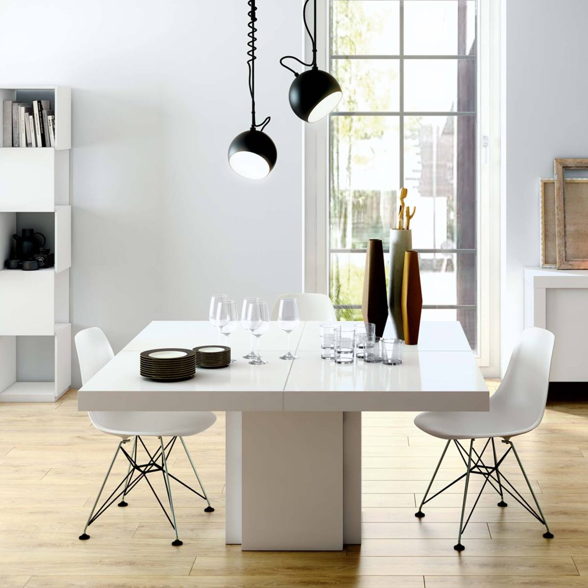TEMAHOME Dusk Spisebord, produktbillede 2 af 4, Spiseborde hos HomeNordic
