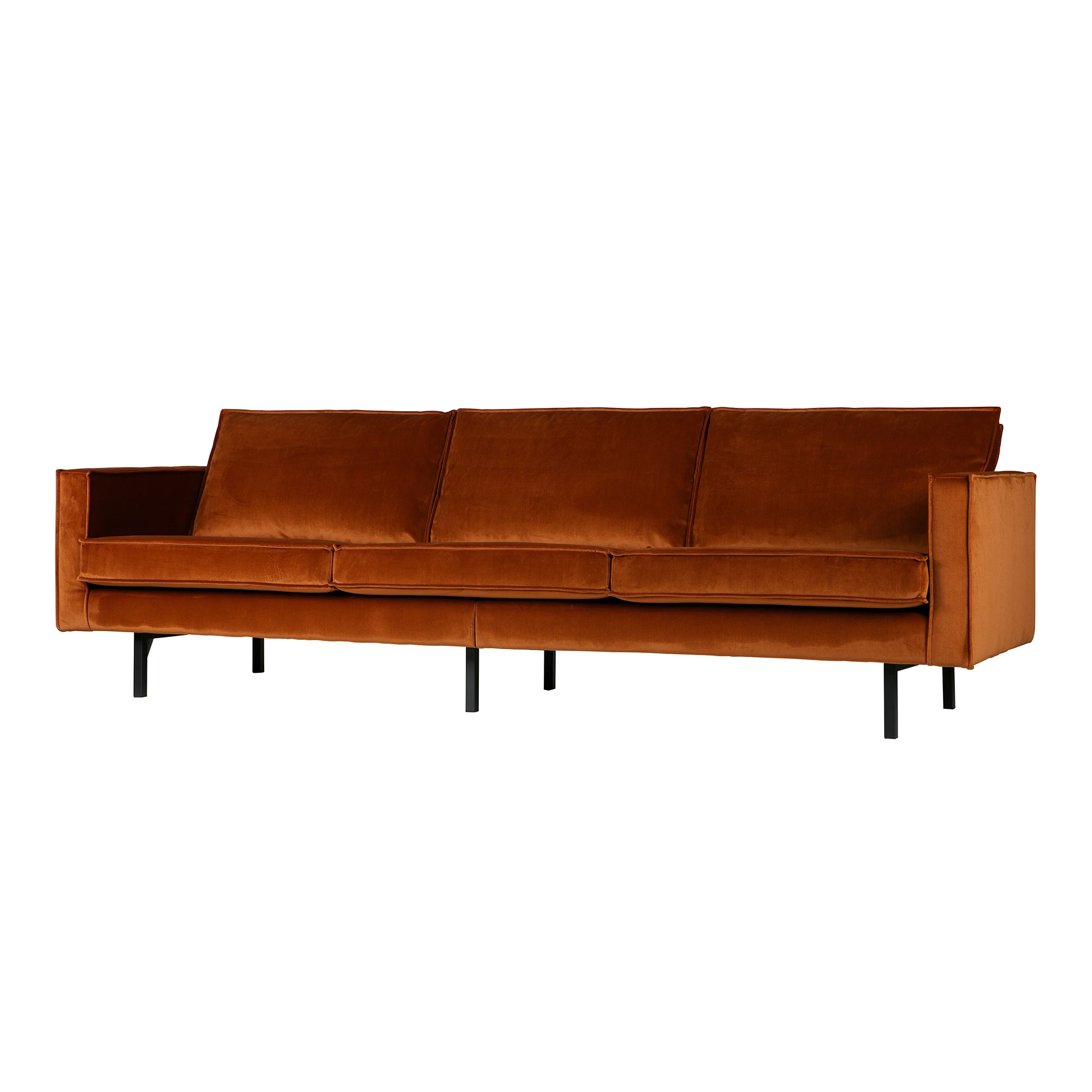 Rodeo 3-pers Sofa Velour, produktbillede 2 af 4, Sofaer hos HomeNordic