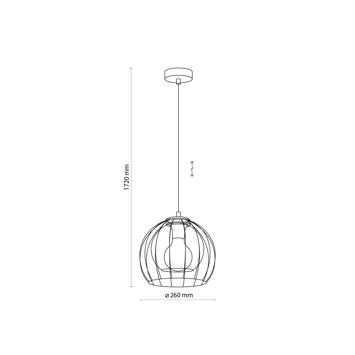 TK Universo loftlampe 260, produktbillede 2 af 3, Loftlamper hos HomeNordic