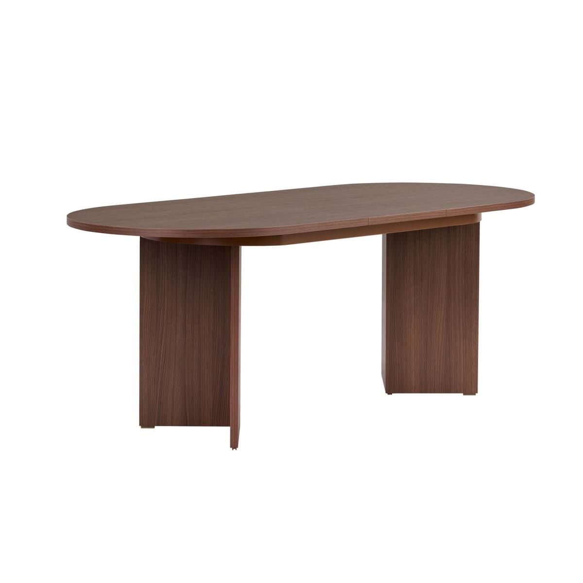 NORDVÄRK Sorell spisebord, m. 1 tillægsplade, oval, produktbillede 6 af 12, Spiseborde hos HomeNordic