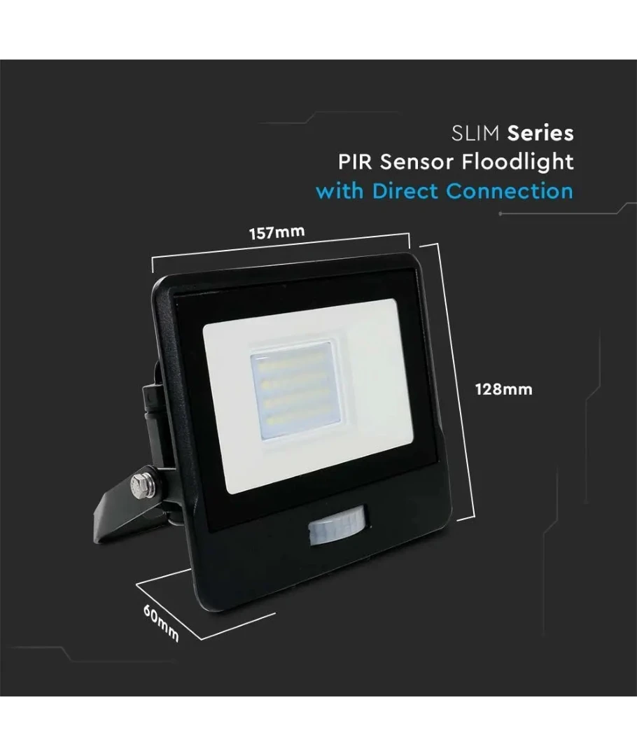 20W LED projektør med sensor, produktbillede 12 af 21, Projektører hos HomeNordic