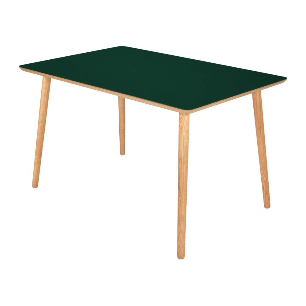 Specialvare: Linoleum skrivebord, Conifer grøn, Skriveborde hos HomeNordic