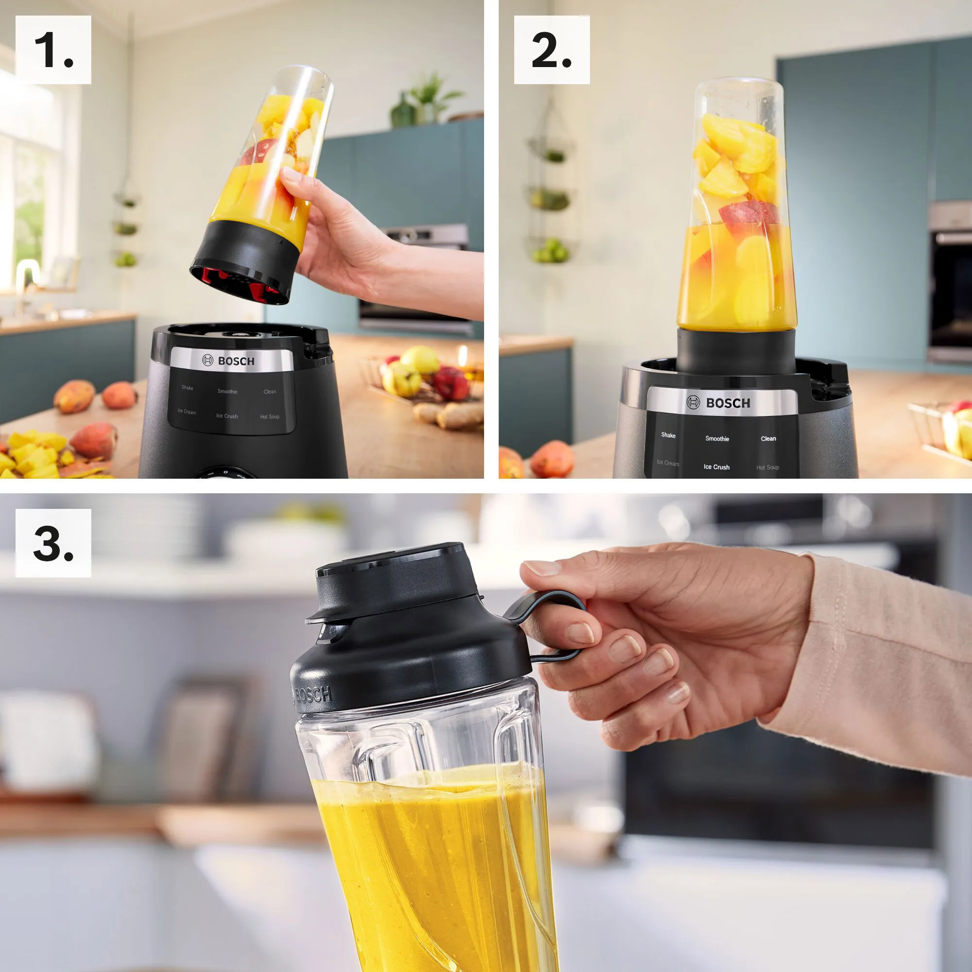 VitaPower Serie 6 MMB6654B blender, 2 l, sort, produktbillede 4 af 13, Blendere hos HomeNordic