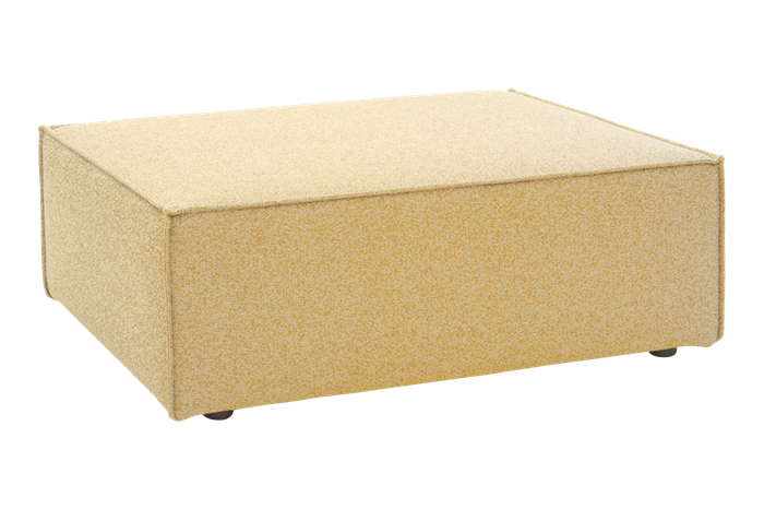 Muki Ottoman. Corn. W81 D100 H75 cm, Puffe hos HomeNordic