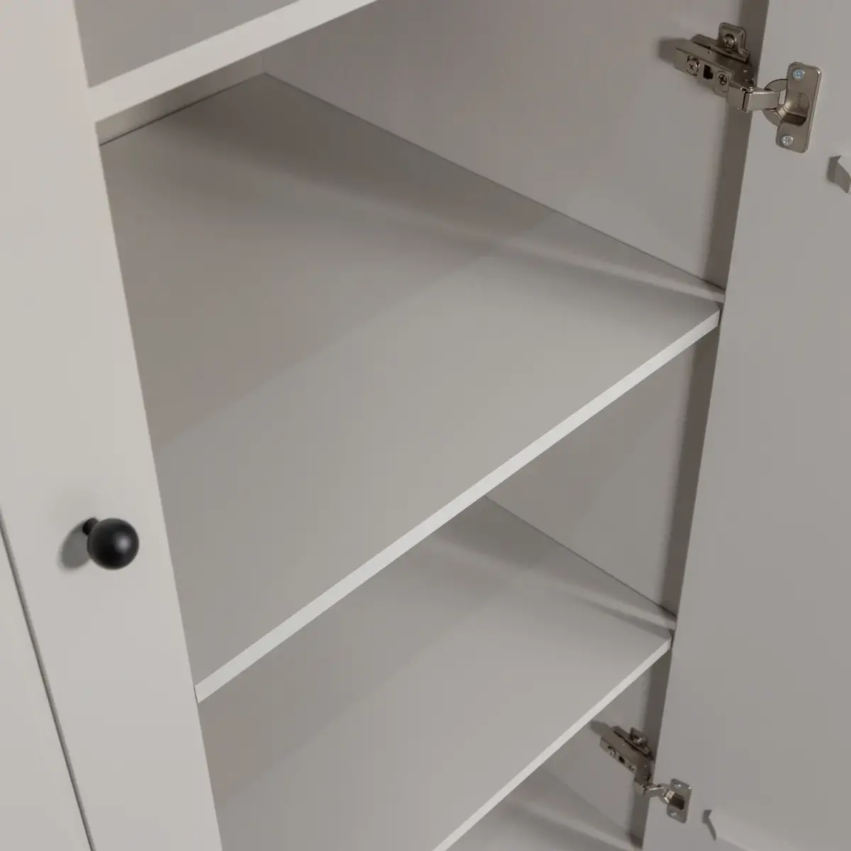 WOOOD Xina Tilvalgs-Pakke til Garderobeskab Cloud Grey FSC, produktbillede 3 af 6, Hylder hos HomeNordic