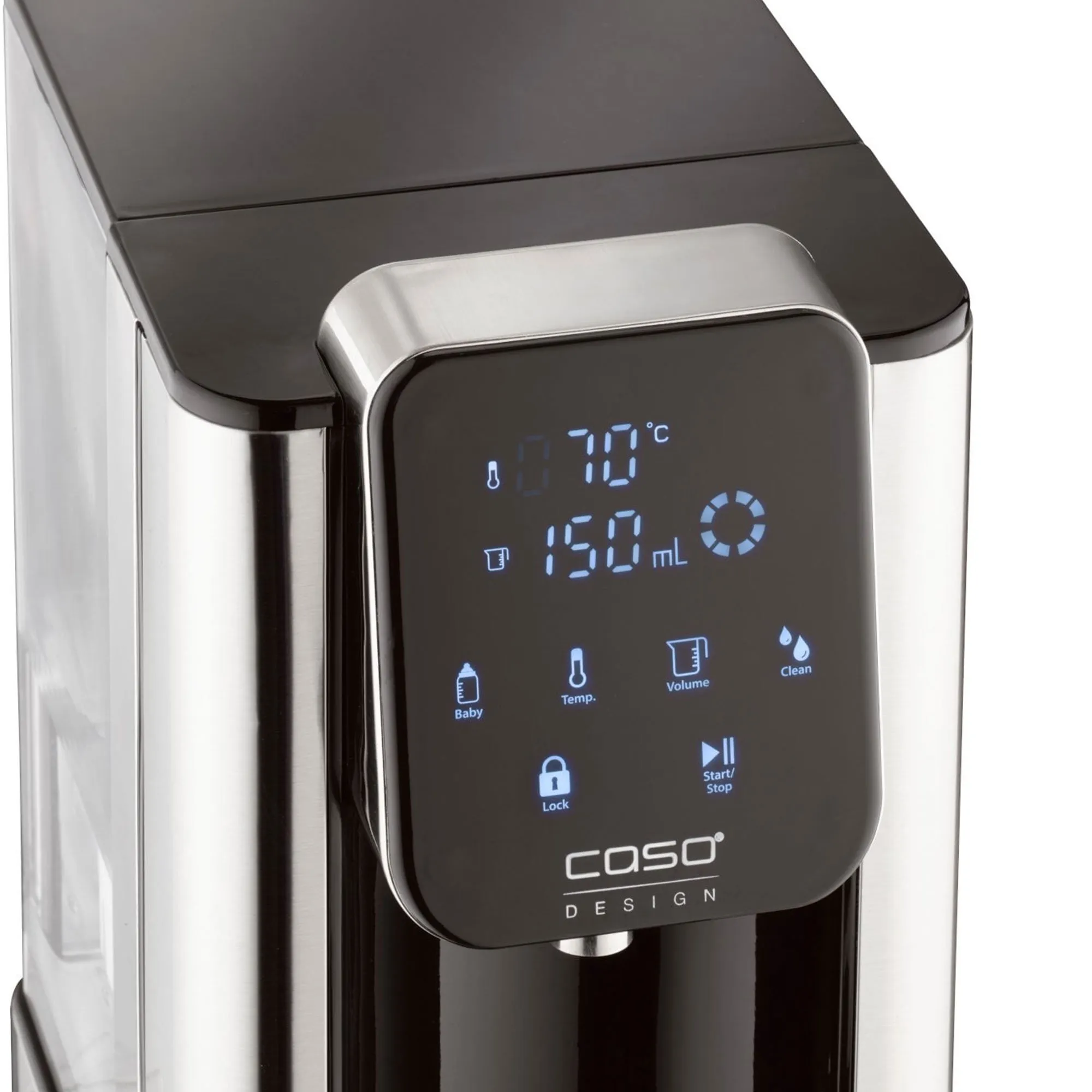 HW660 varmtvandsdispenser 2,7 liter, stål/sort, produktbillede 7 af 7, Elkedler hos HomeNordic