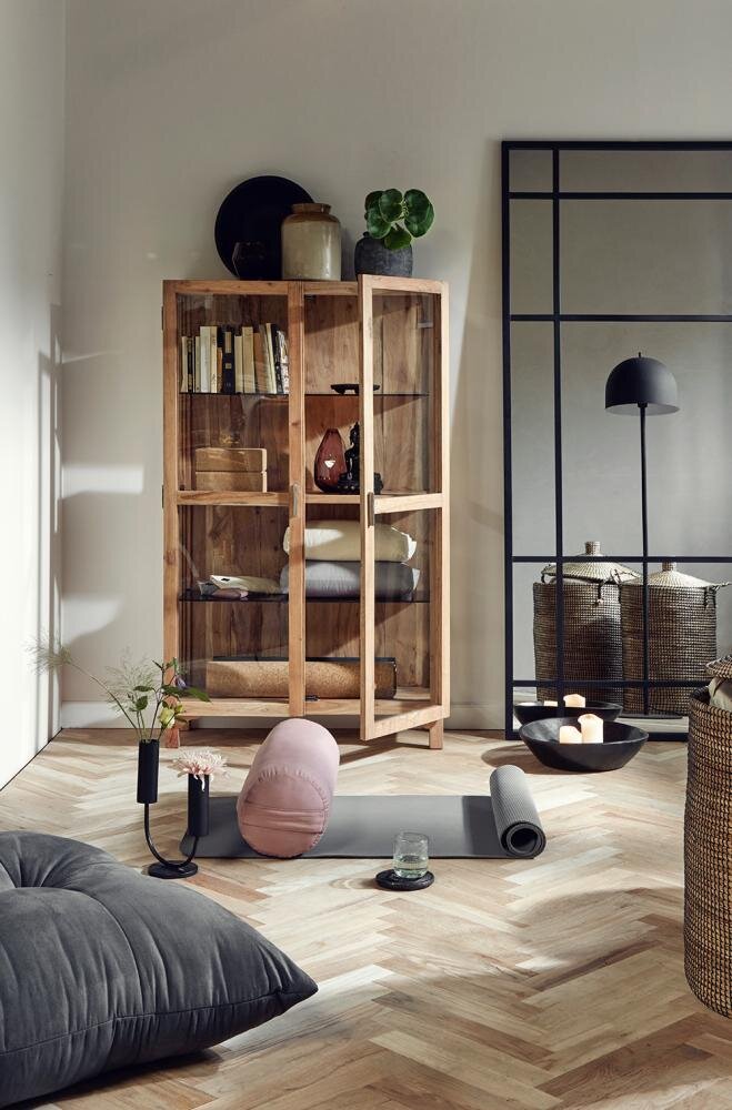 NORDAL SPIRIT SPEJL METAL SORT, produktbillede 3 af 15, Spejle hos HomeNordic