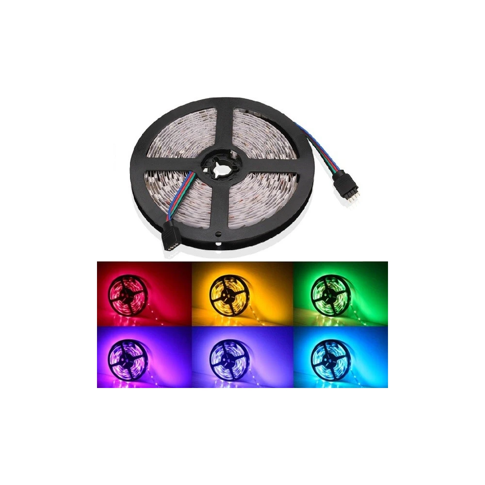 5m 7W pr. meter RGB LED strip, LED-strips hos HomeNordic