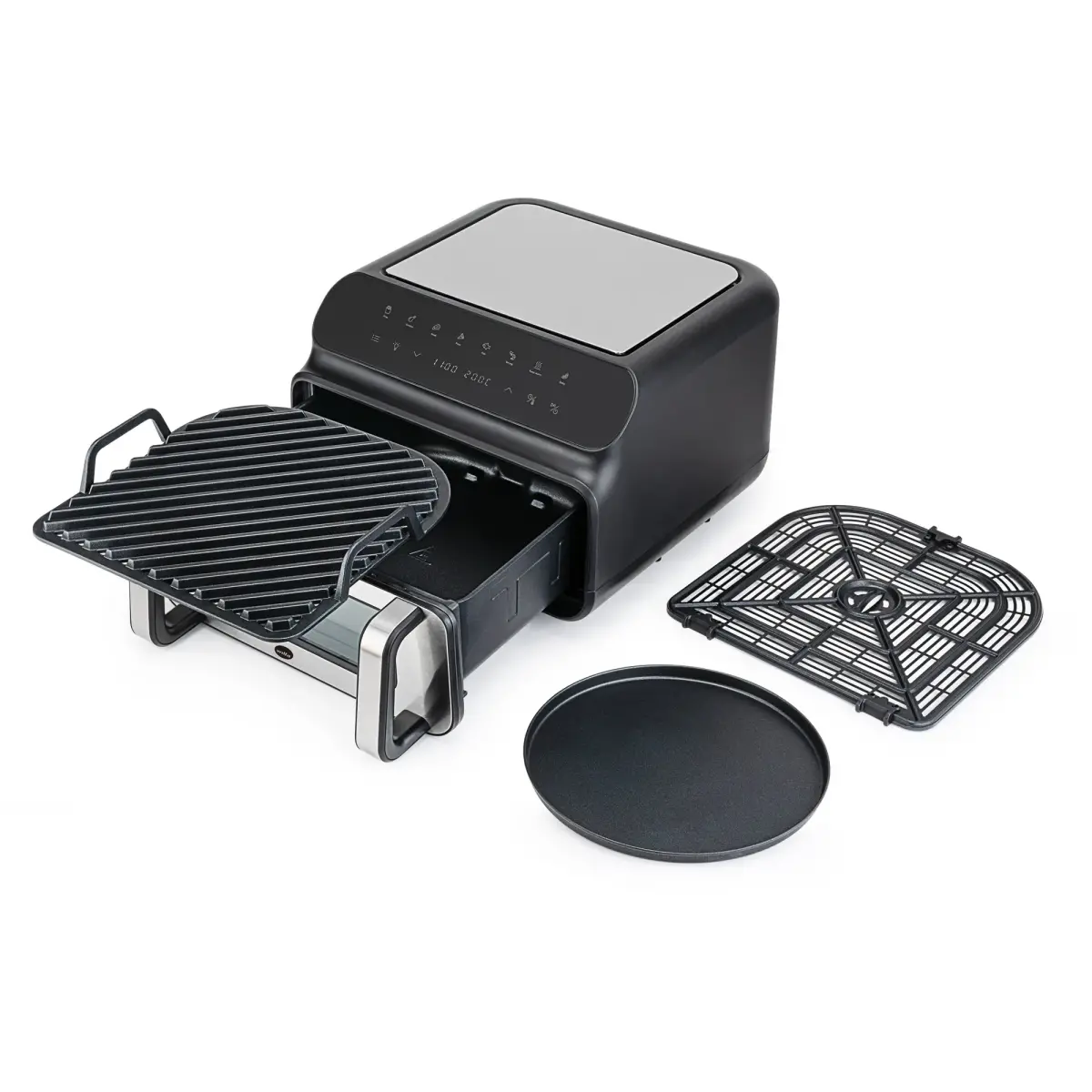 AFG-10 Dualfry Grill airfryer 10 liter, produktbillede 2 af 11, Airfryers hos HomeNordic