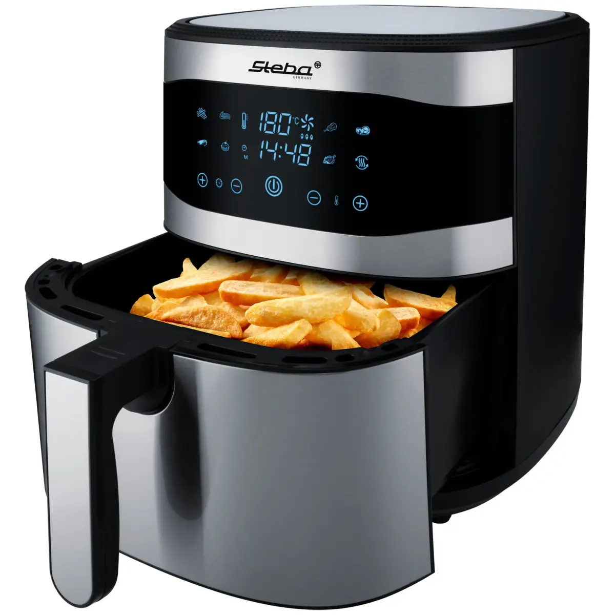 STHF8000FAMILY Airfryer, 8 liter, produktbillede 4 af 11, Airfryers hos HomeNordic
