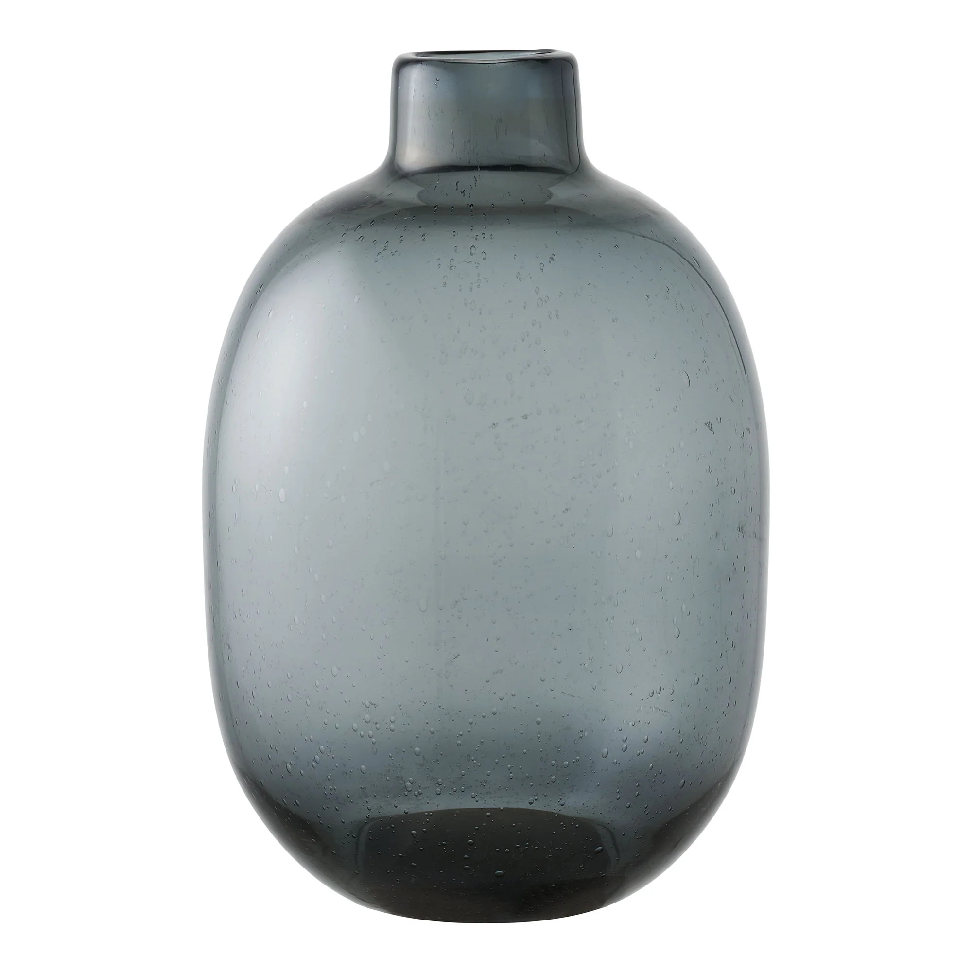 Vase - Vase, Glas, Smoked Sort Ø23X35 Cm, Vaser hos HomeNordic